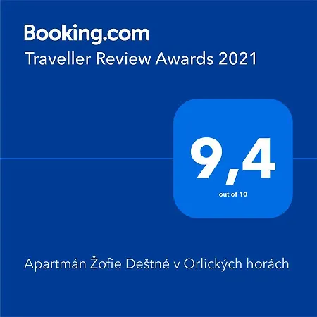 Apartman Zofie * Destne v Orlickych horach
